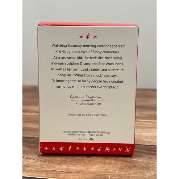 HTF 2016 HALLMARK KEEPSAKE ORNAMENT QG01454 SLEDDING SANTA BY KRISTINA GAUGHRAN - Picture 3 of 10